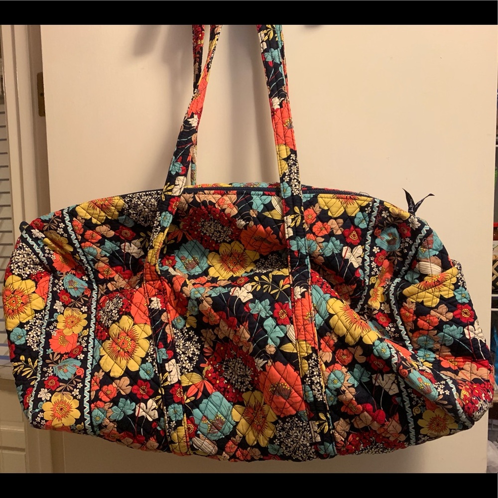 Vera Bradley Happy Snails Large Duffel